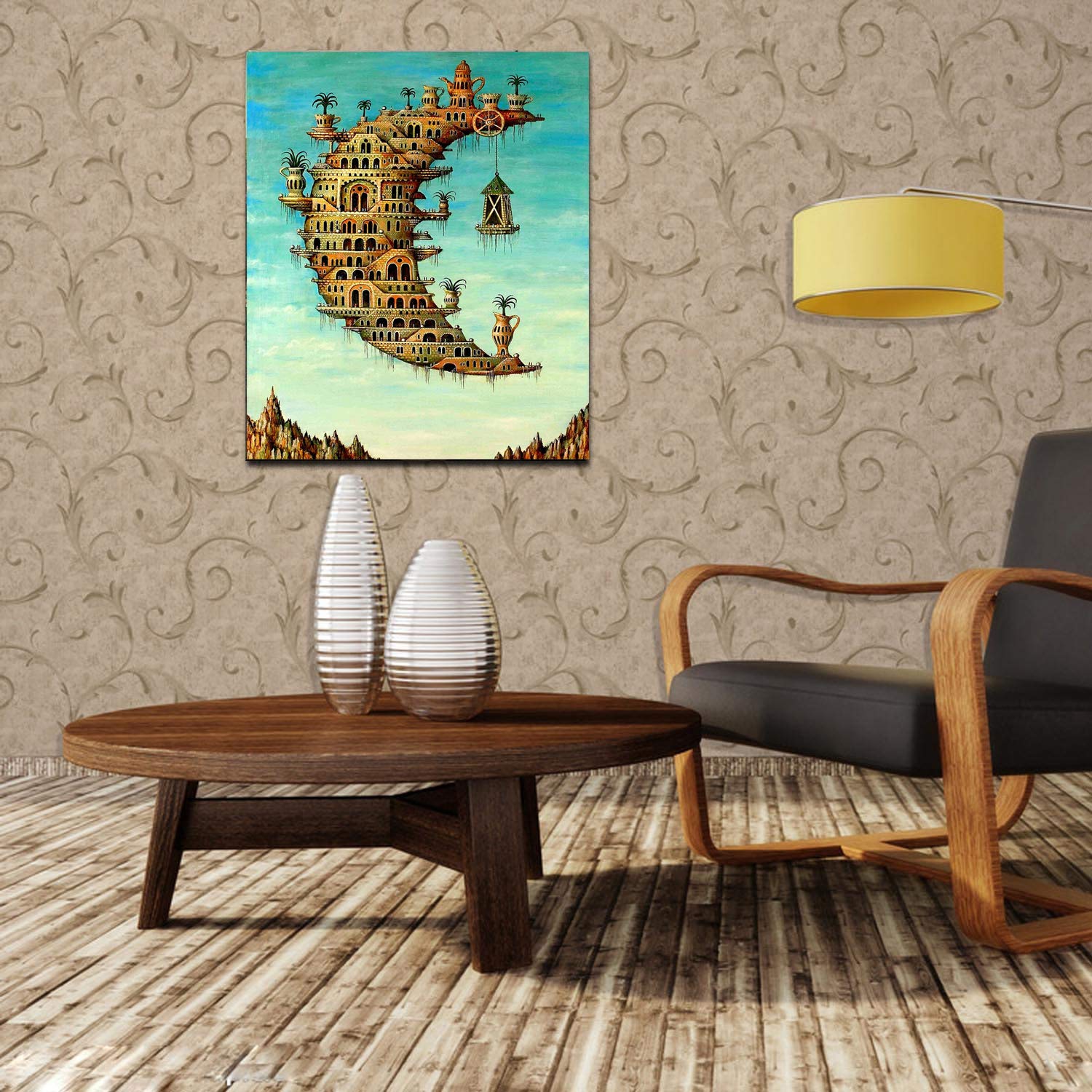 Amazon.co.jp: サルバドールダリウォールアート Dalí Living on